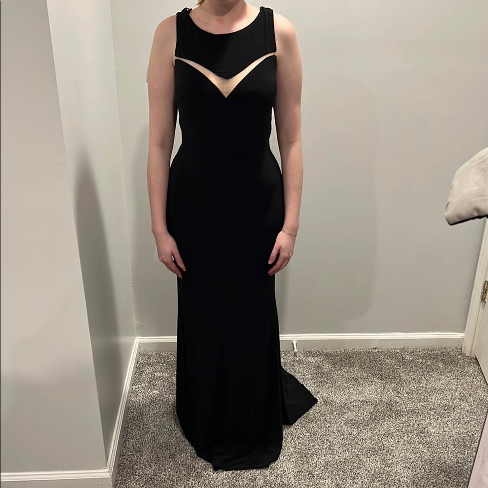 Elegant Black Evening Gown